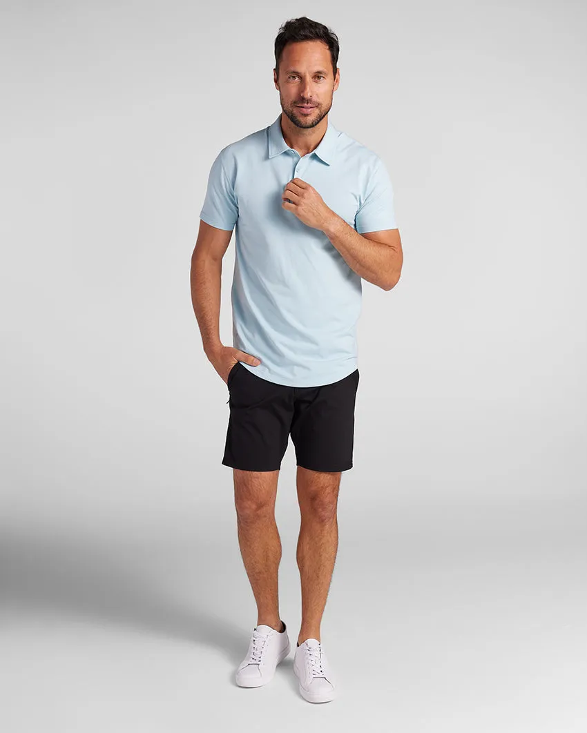Drop-Cut Polo: BYLT Signature <!-- Size L -->