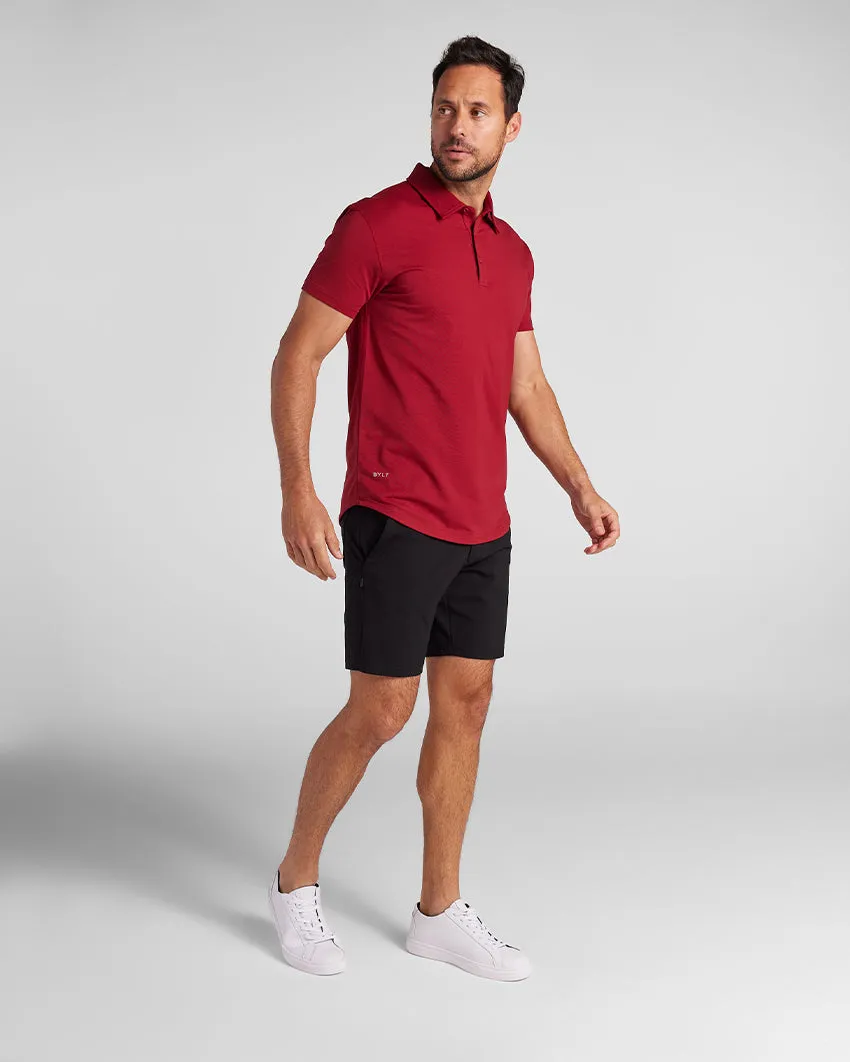 Drop-Cut Polo: BYLT Signature <!-- Size L -->