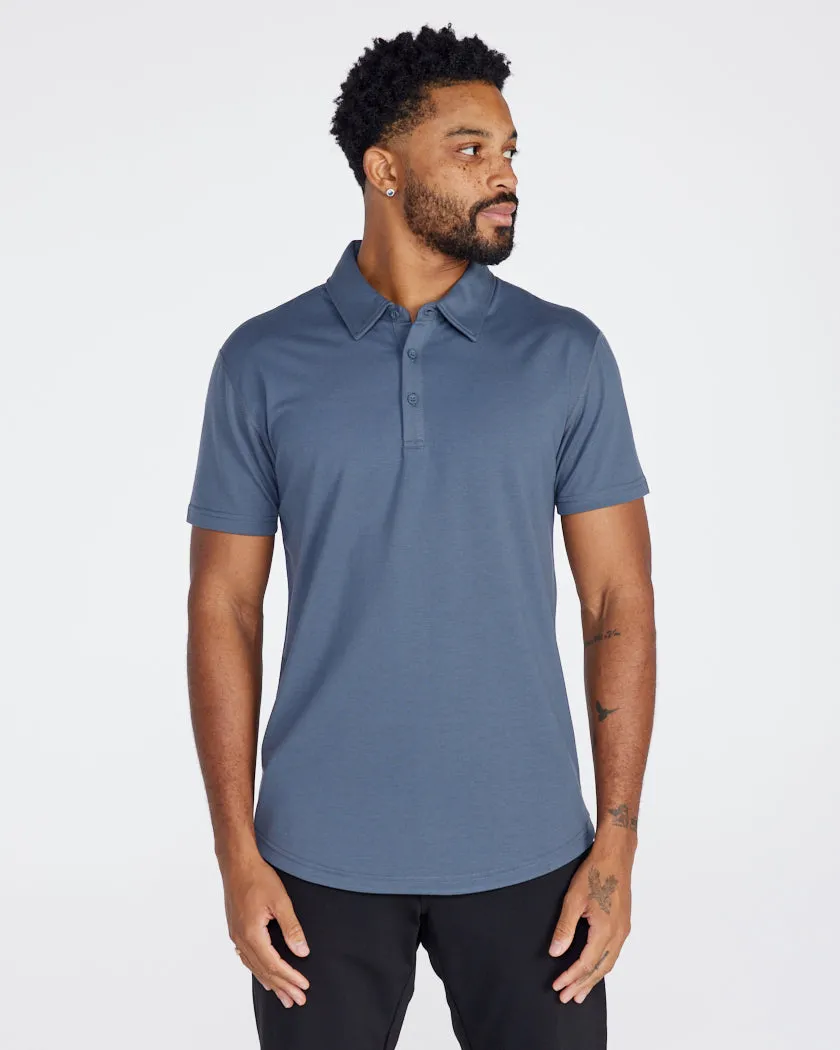 Drop-Cut Polo: BYLT Signature <!-- Size L -->