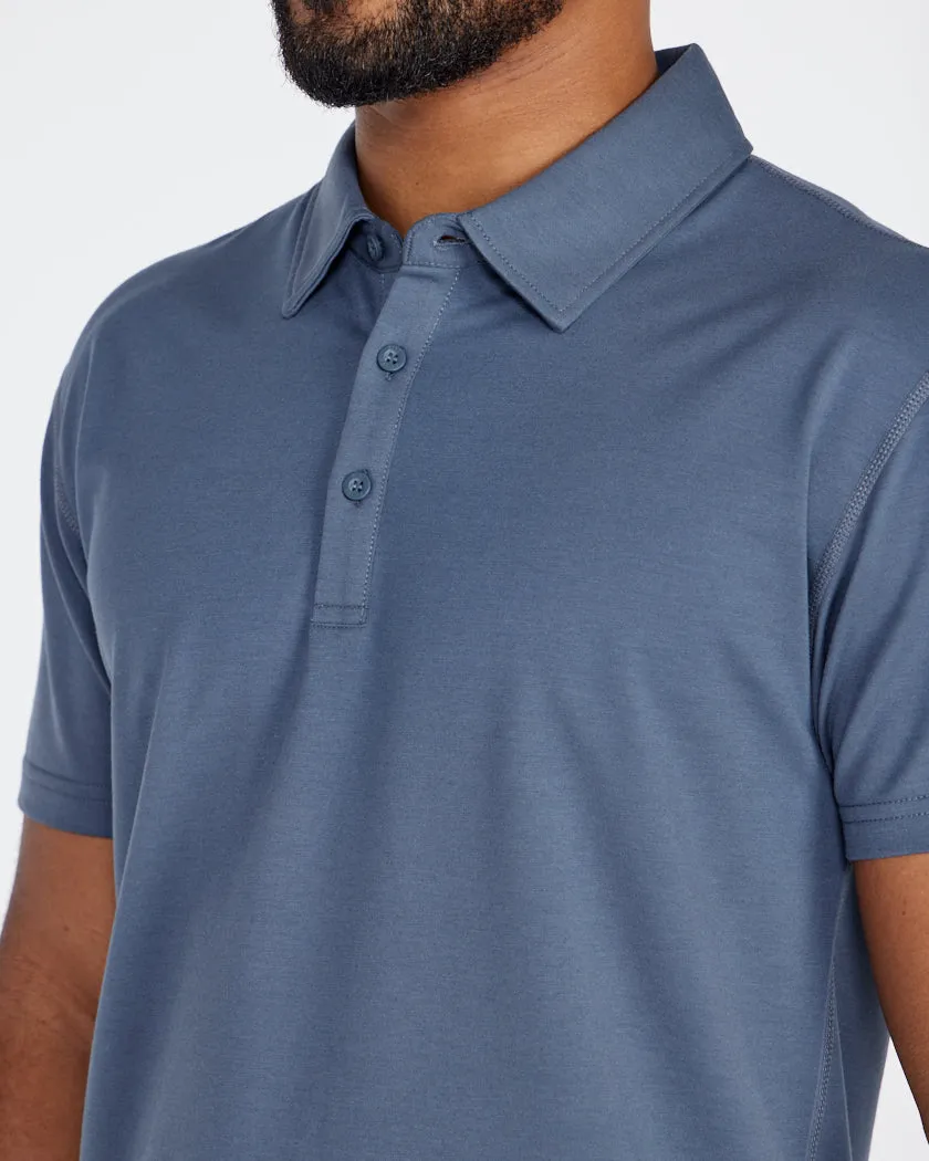 Drop-Cut Polo: BYLT Signature <!-- Size L -->