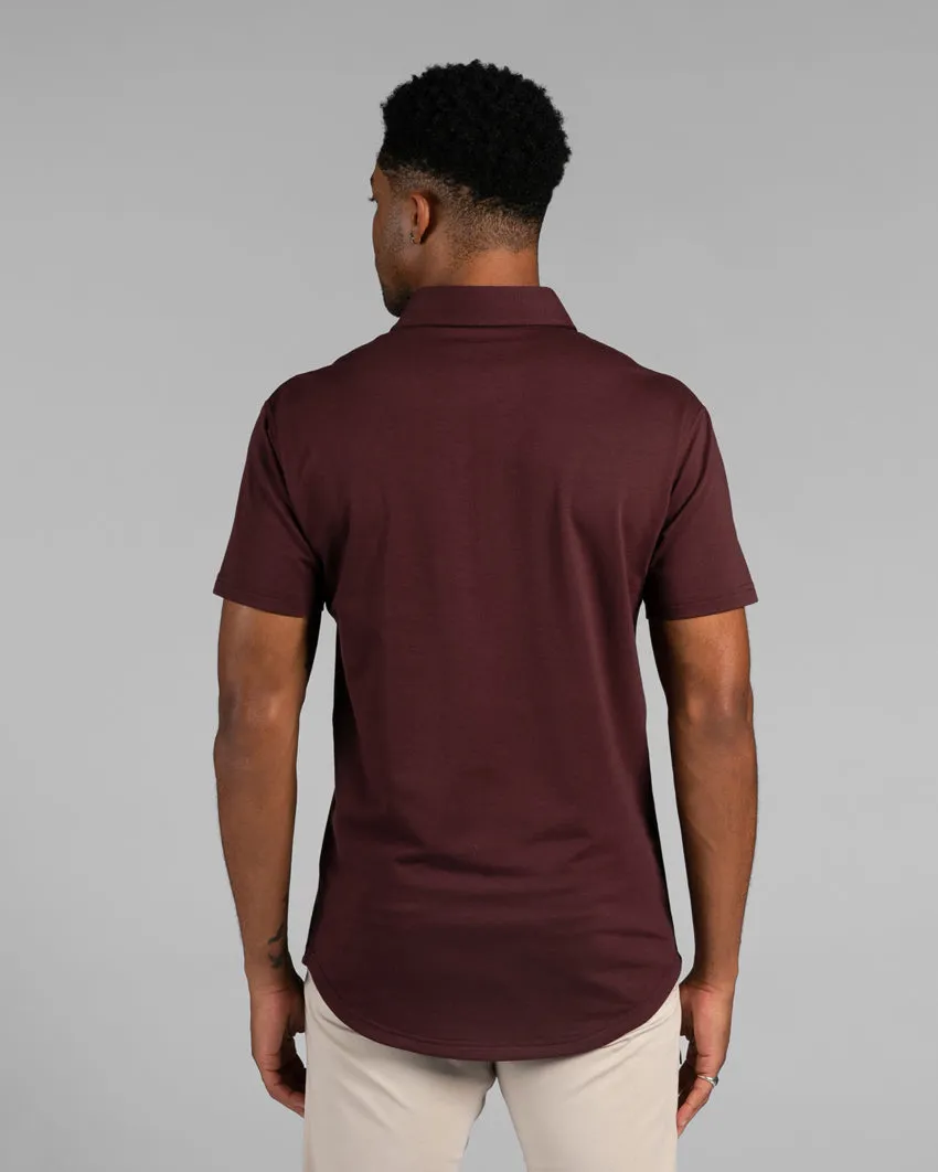 Drop-Cut Polo: BYLT Signature <!-- Size L -->