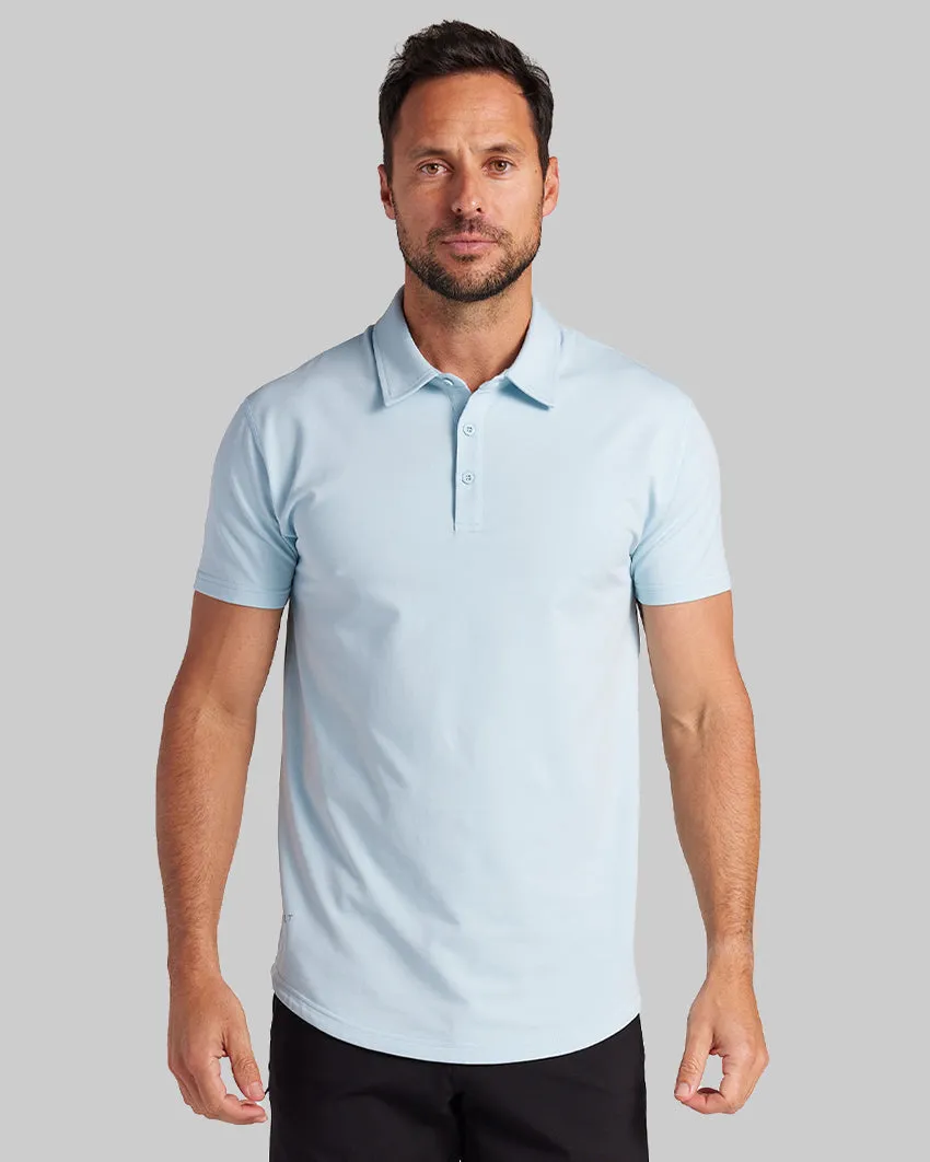 Drop-Cut Polo: BYLT Signature <!-- Size L -->