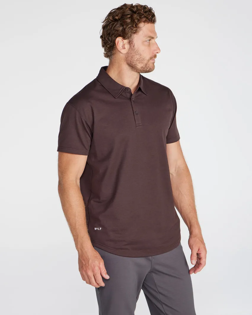 Drop-Cut Polo: BYLT Signature <!-- Size L -->