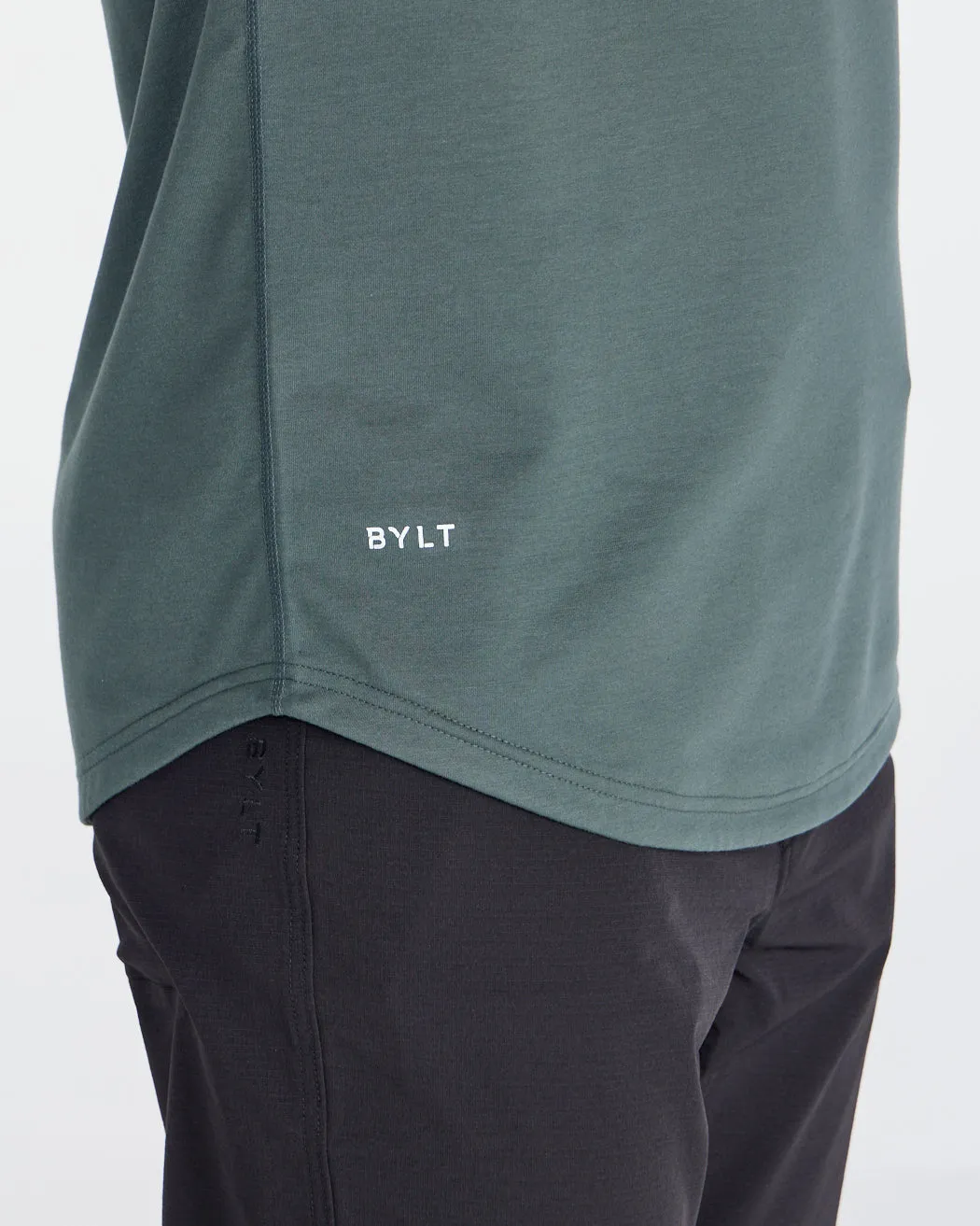 Drop-Cut Polo: BYLT Signature <!-- Size L -->