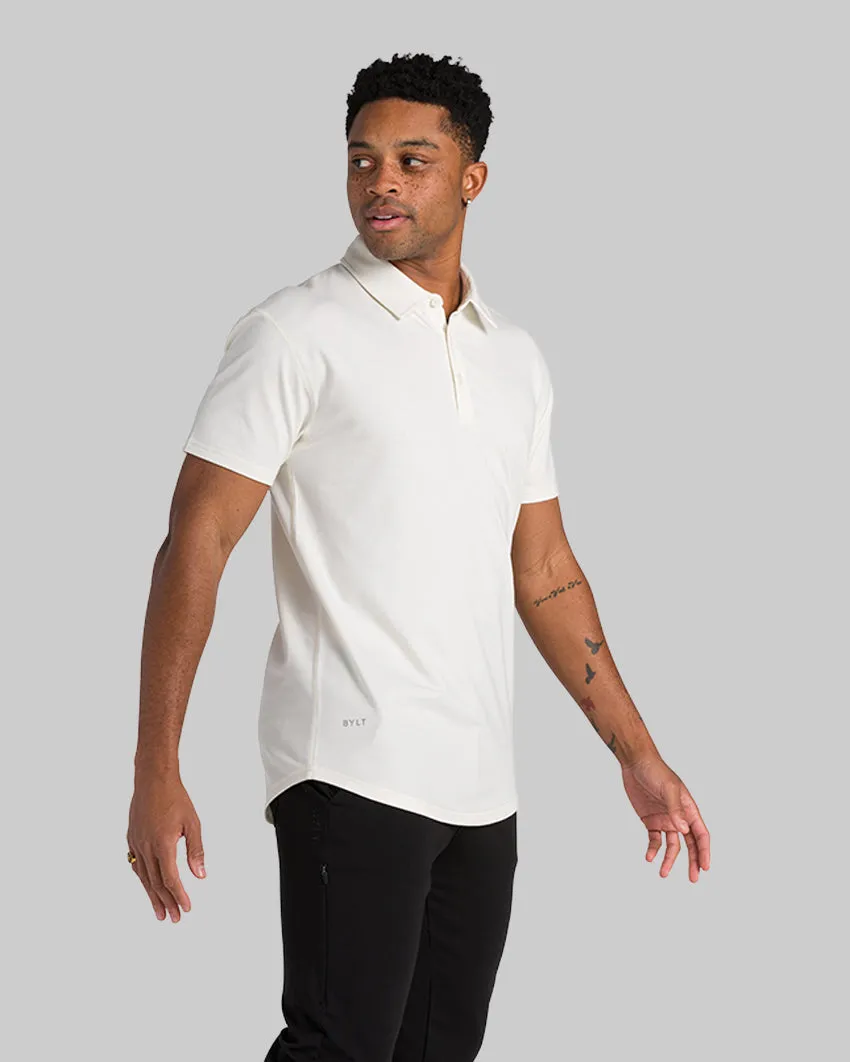 Drop-Cut Polo: BYLT Signature <!-- Size L -->
