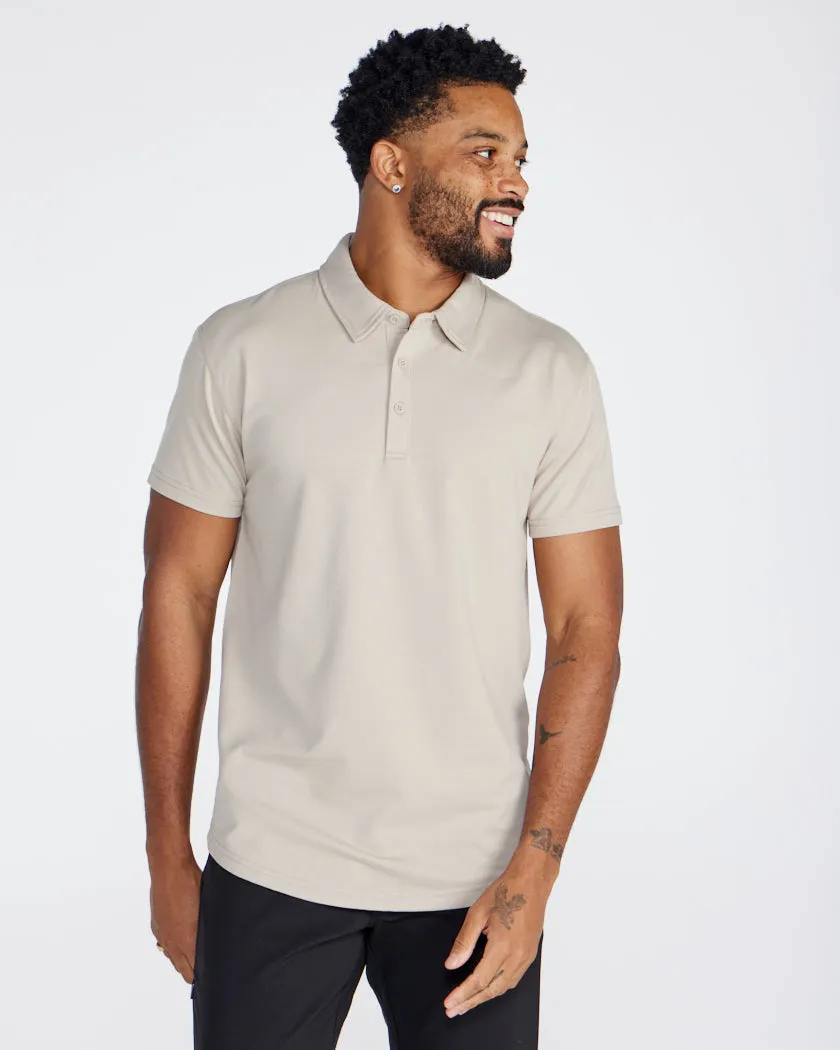 Drop-Cut Polo: BYLT Signature <!-- Size L -->