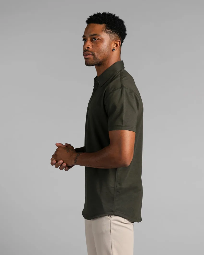 Drop-Cut Polo: BYLT Signature <!-- Size L -->