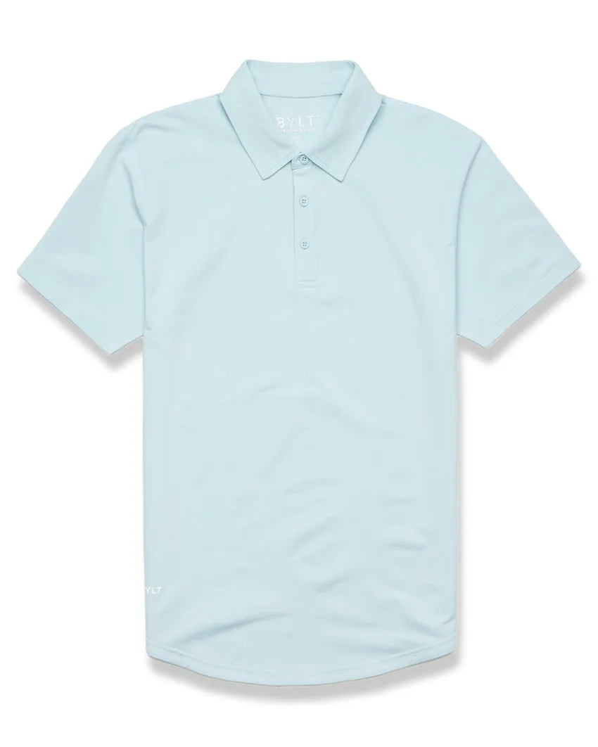 Drop-Cut Polo: BYLT Signature <!-- Size L -->