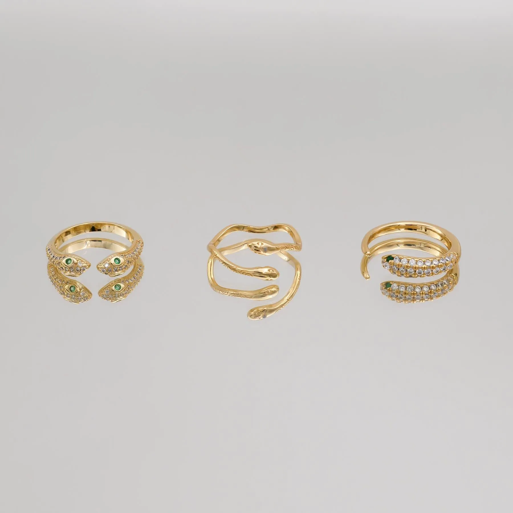 Eve Adjustable Snake Ring