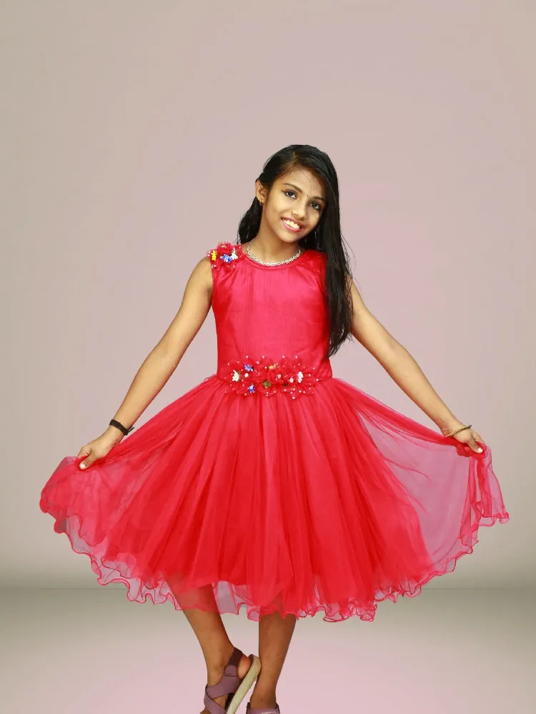 Fancy Baby Frock in Net Fabric - Just ₹413! 👶✨