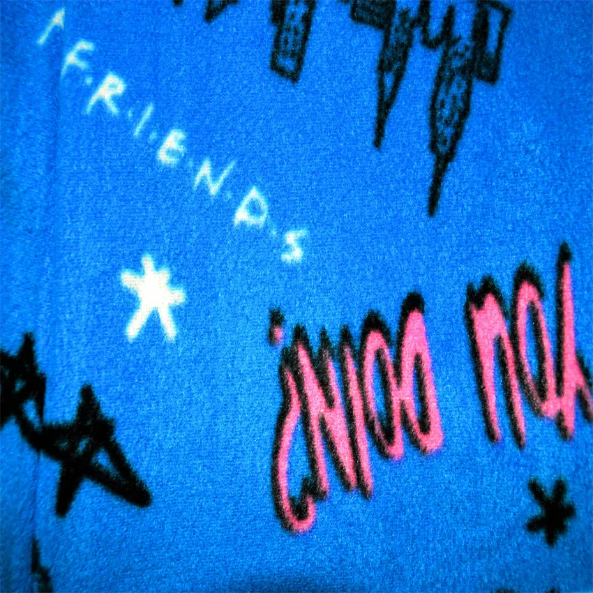 Friends Cast How You Doin? Fleece Pajamas