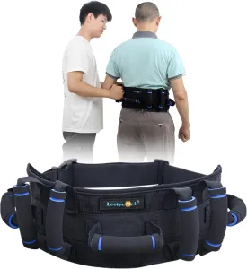 Gait Belts Transfer Belt for Seniors with 7 Handles, Gate Belt for Elderly Lift Belts Quick Release Buckle, Medical Nursing Safety Belt Patient Assist - Bariatric, Elderly, Physical Therapy