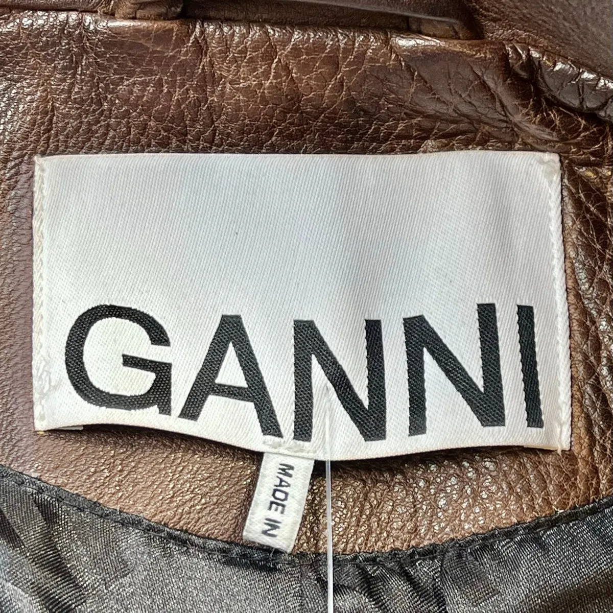 Ganni Leather Jacket
