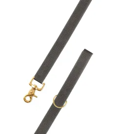 Grey Herringbone Dog Leash