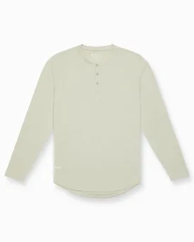 Henley Drop-Cut Long Sleeve: BYLT Signature
