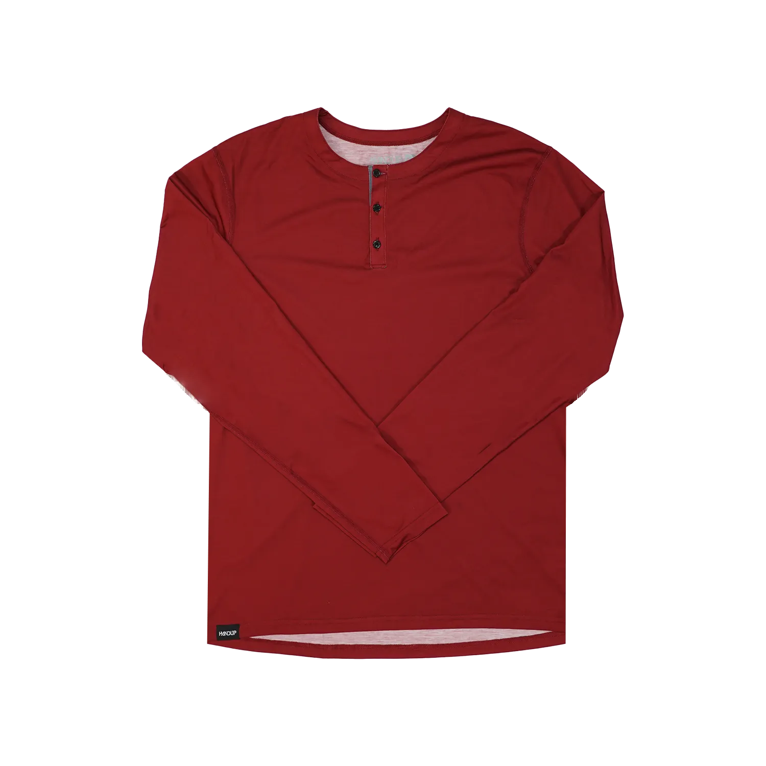 Henley - Maroon