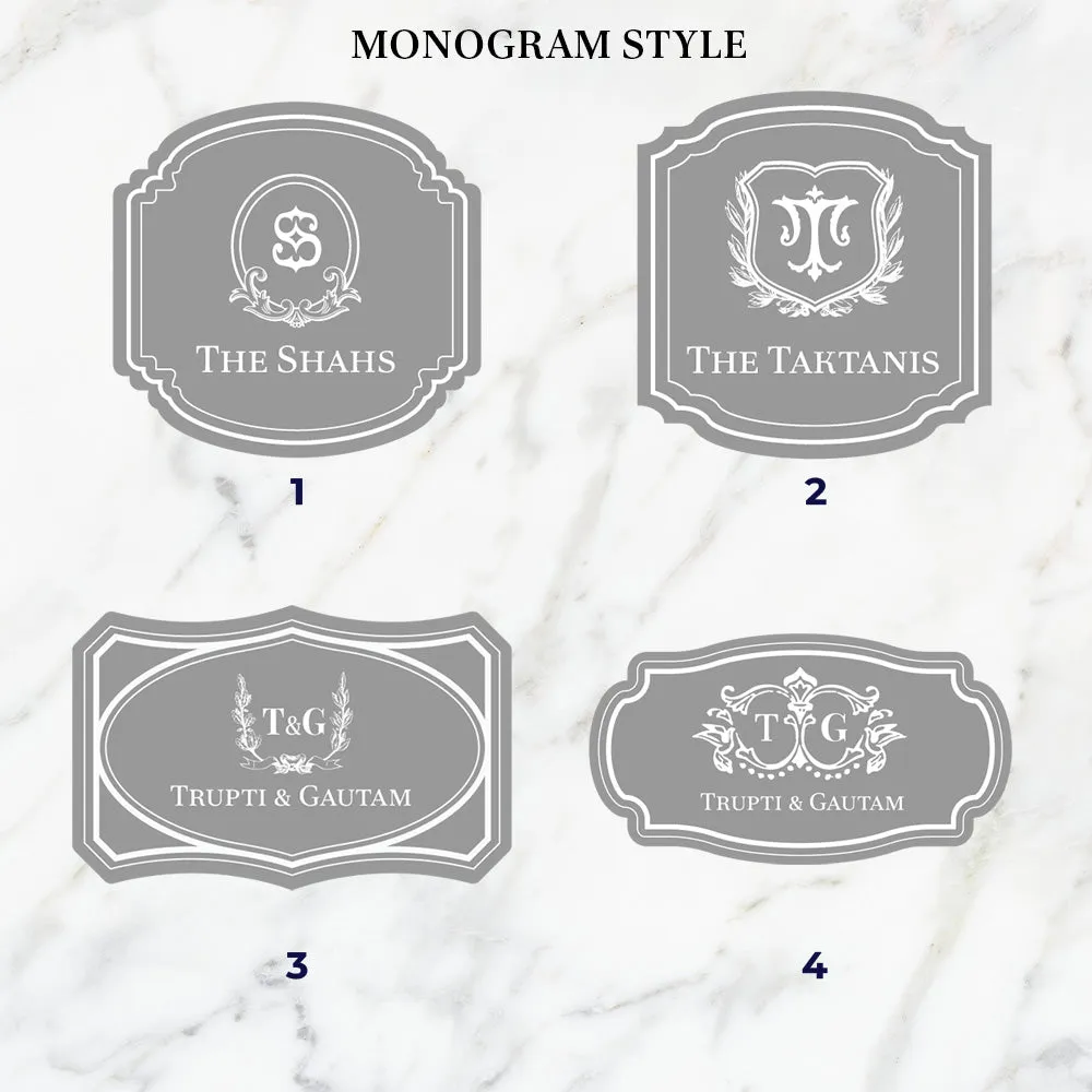 Houndstooth  Bag Tag