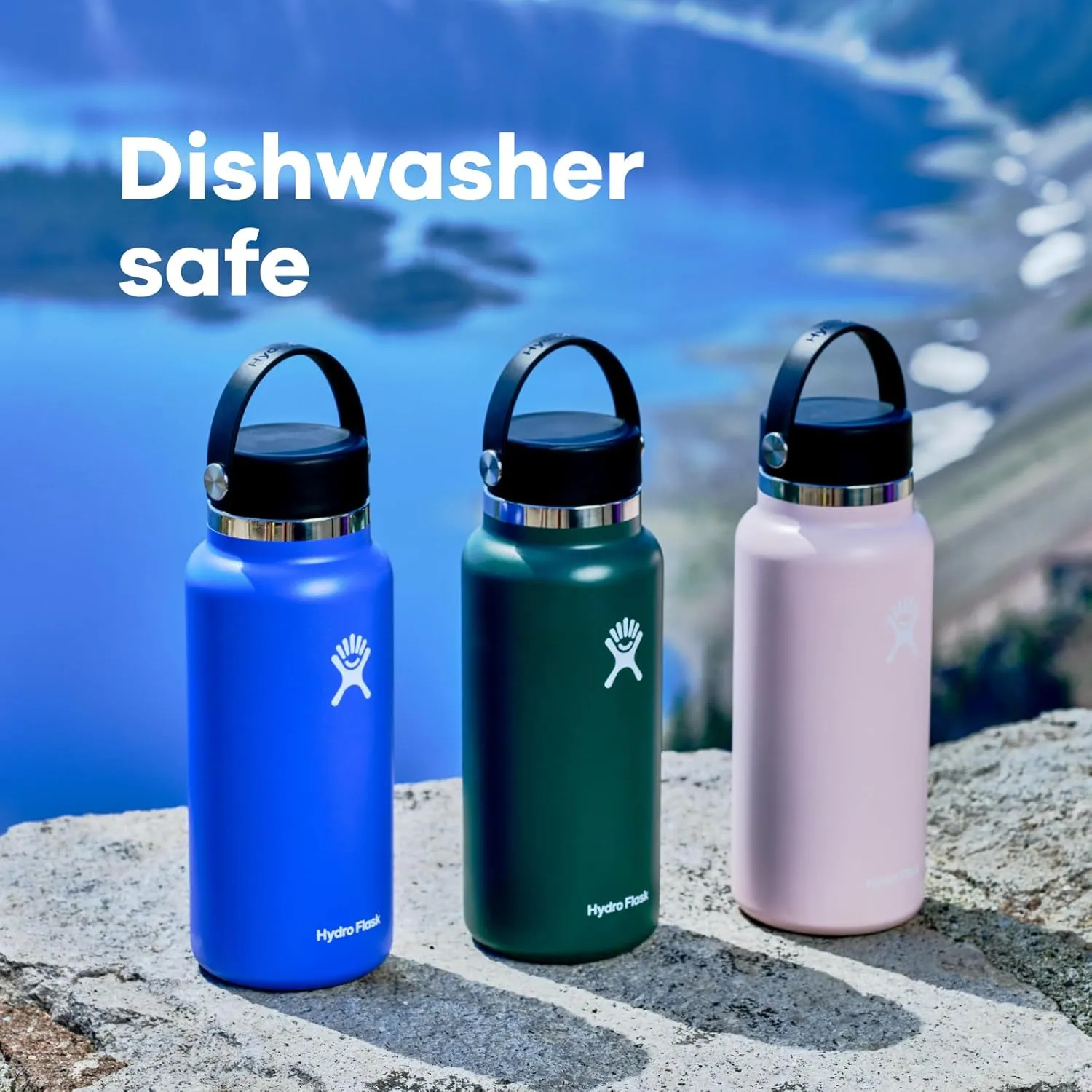 Hydro Flask Wide Flex Cap Indigo 40 Oz