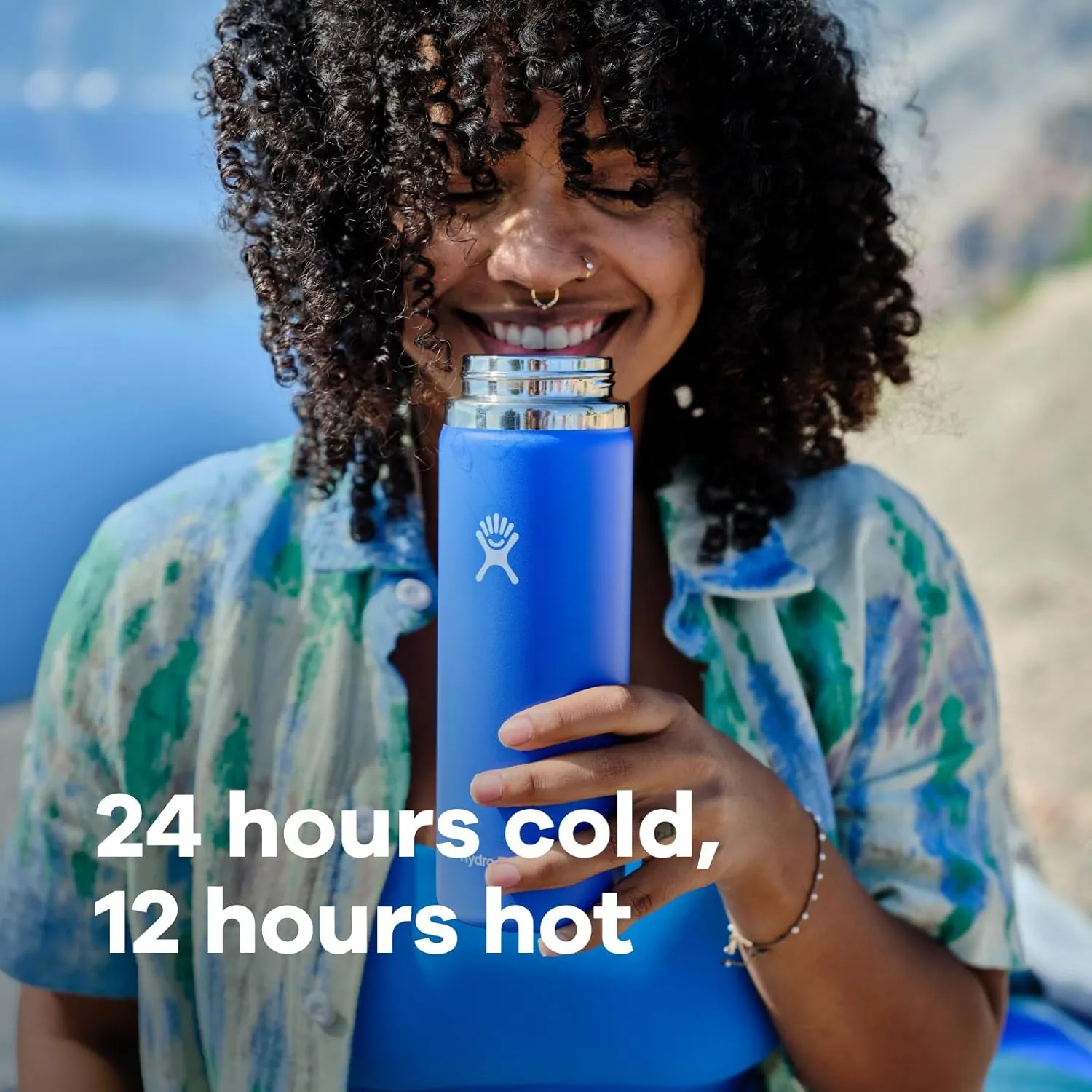Hydro Flask Wide Flex Cap Indigo 40 Oz