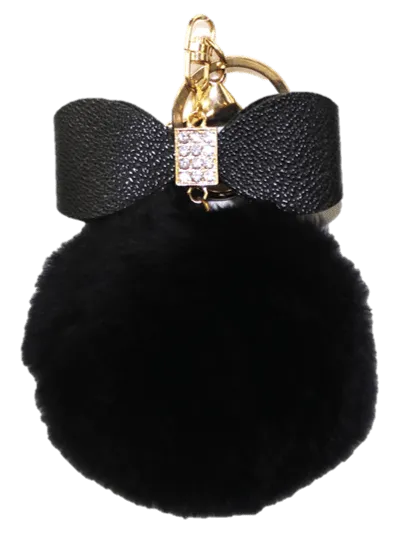 Key Chain Rabbit Poms