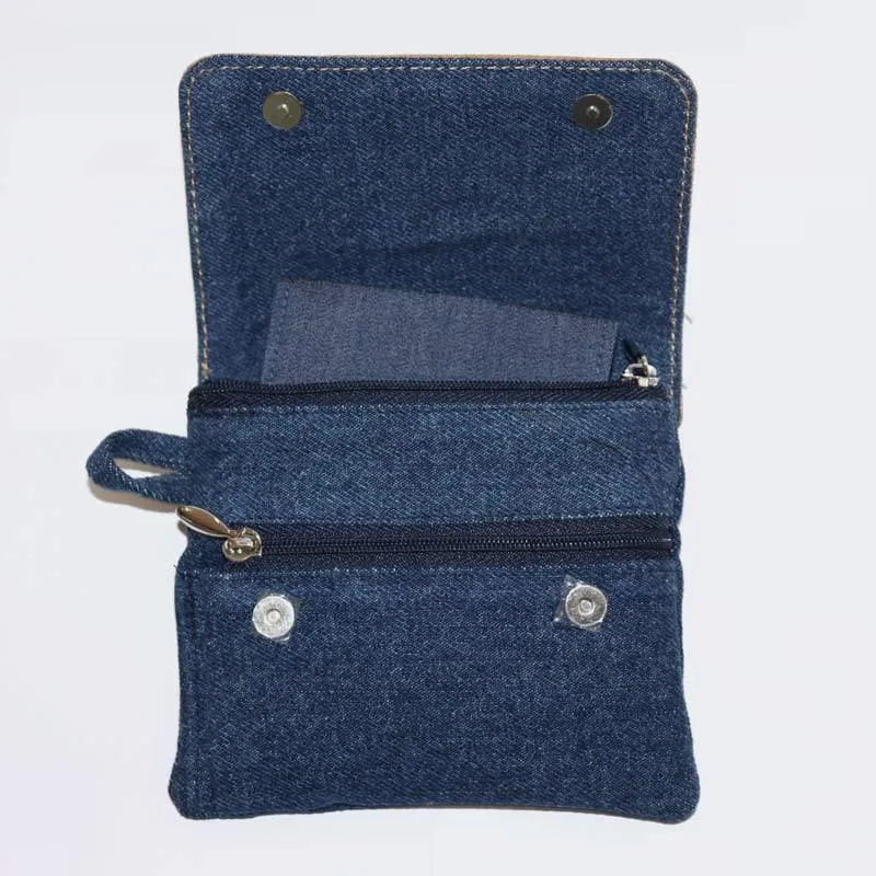 KnitPro Indigo Wood “Mini” Interchangeable Needle Set - 50 mm (20645) , needle tips 5 cm long 3.0, 3.5, 4.0, 4.5, 5.0, 5.5 and 6.0 mm