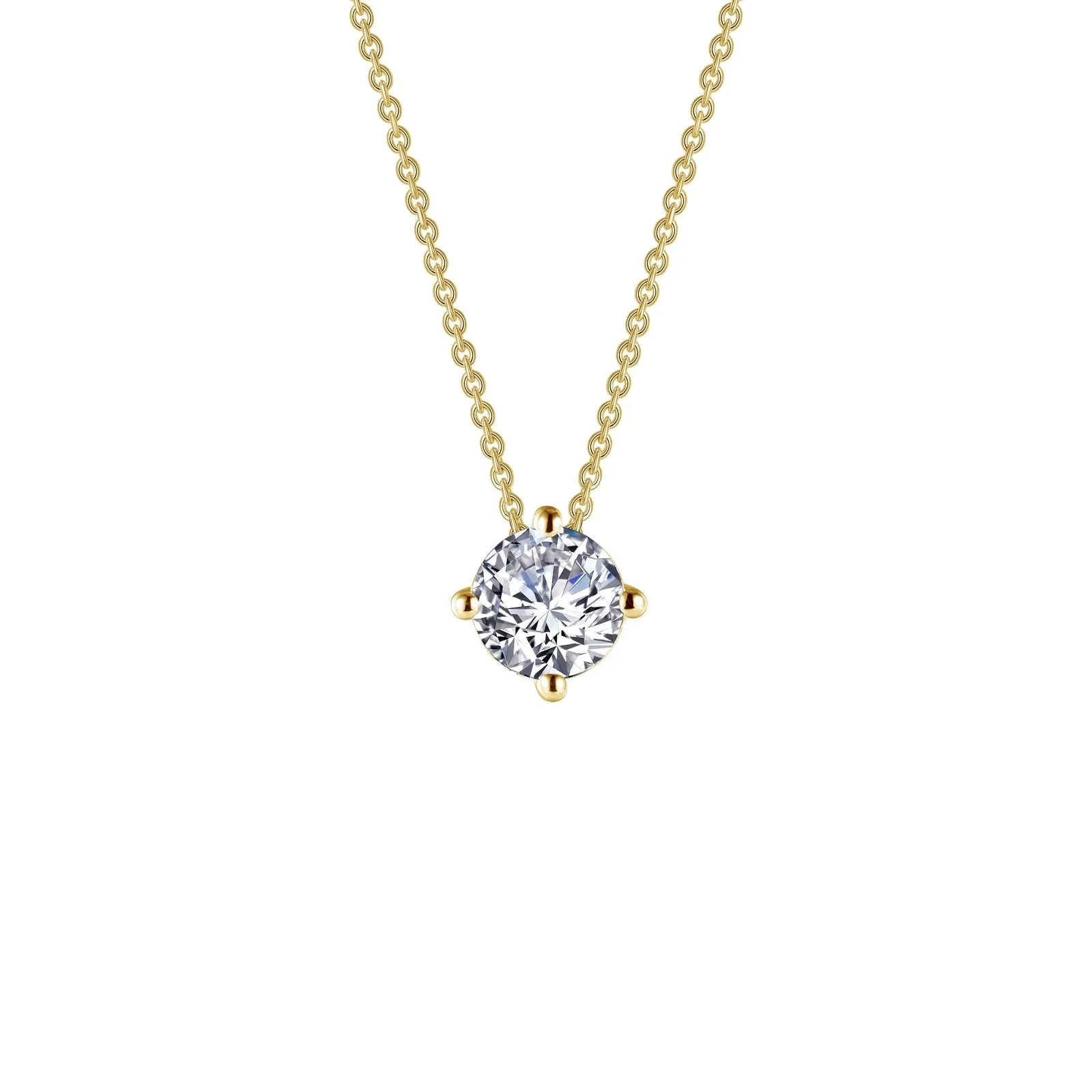 Lafonn Classic Round Diamond Necklace N0175CLG20