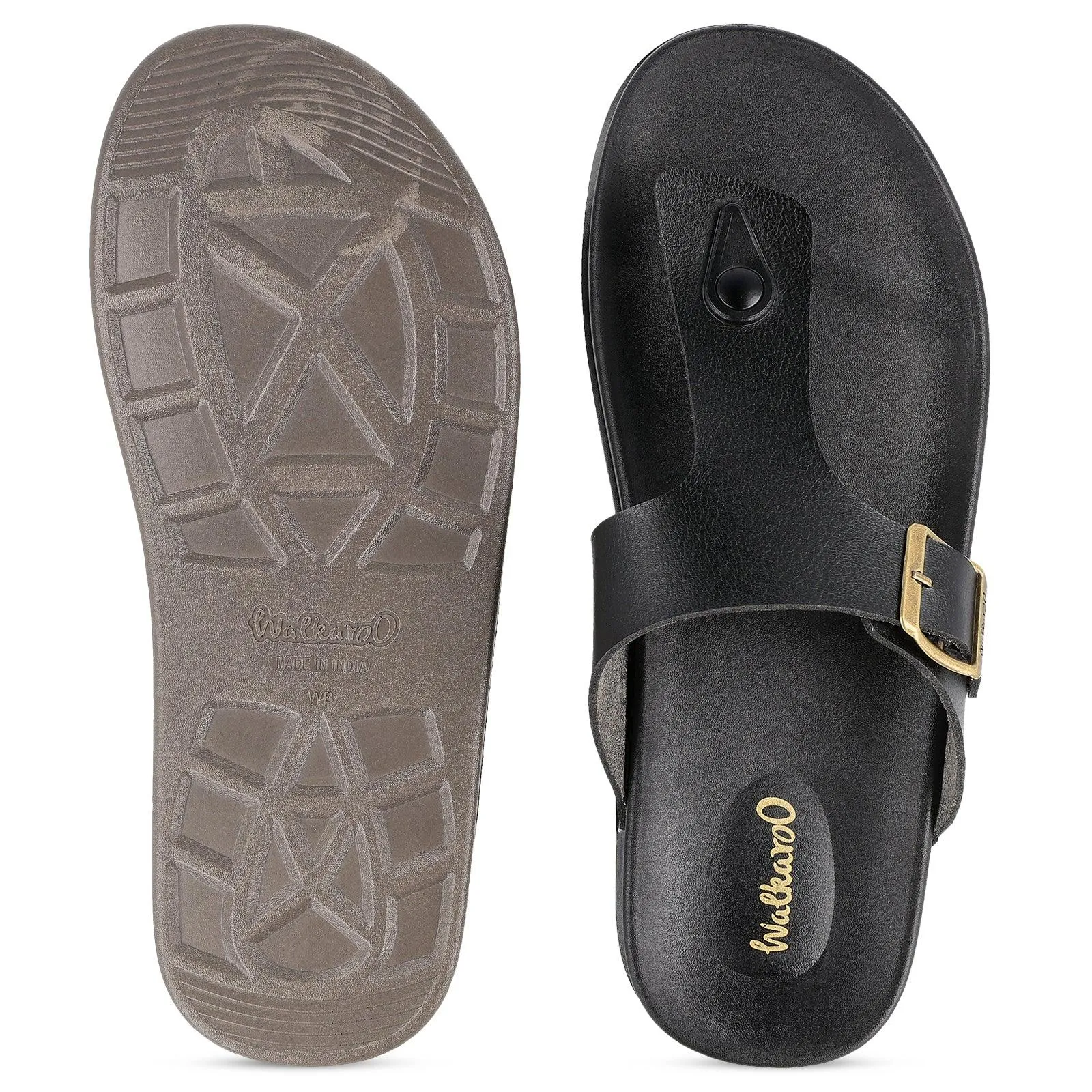 Men's Daily Wear Comfort Sandals - WE1356 Black