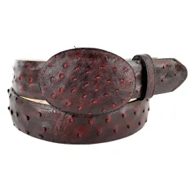 Men's Los altos Ostrich Cowboy Belt C11U0318