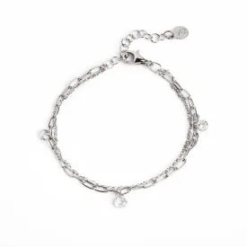 Nova Sparks Silver Bracelet