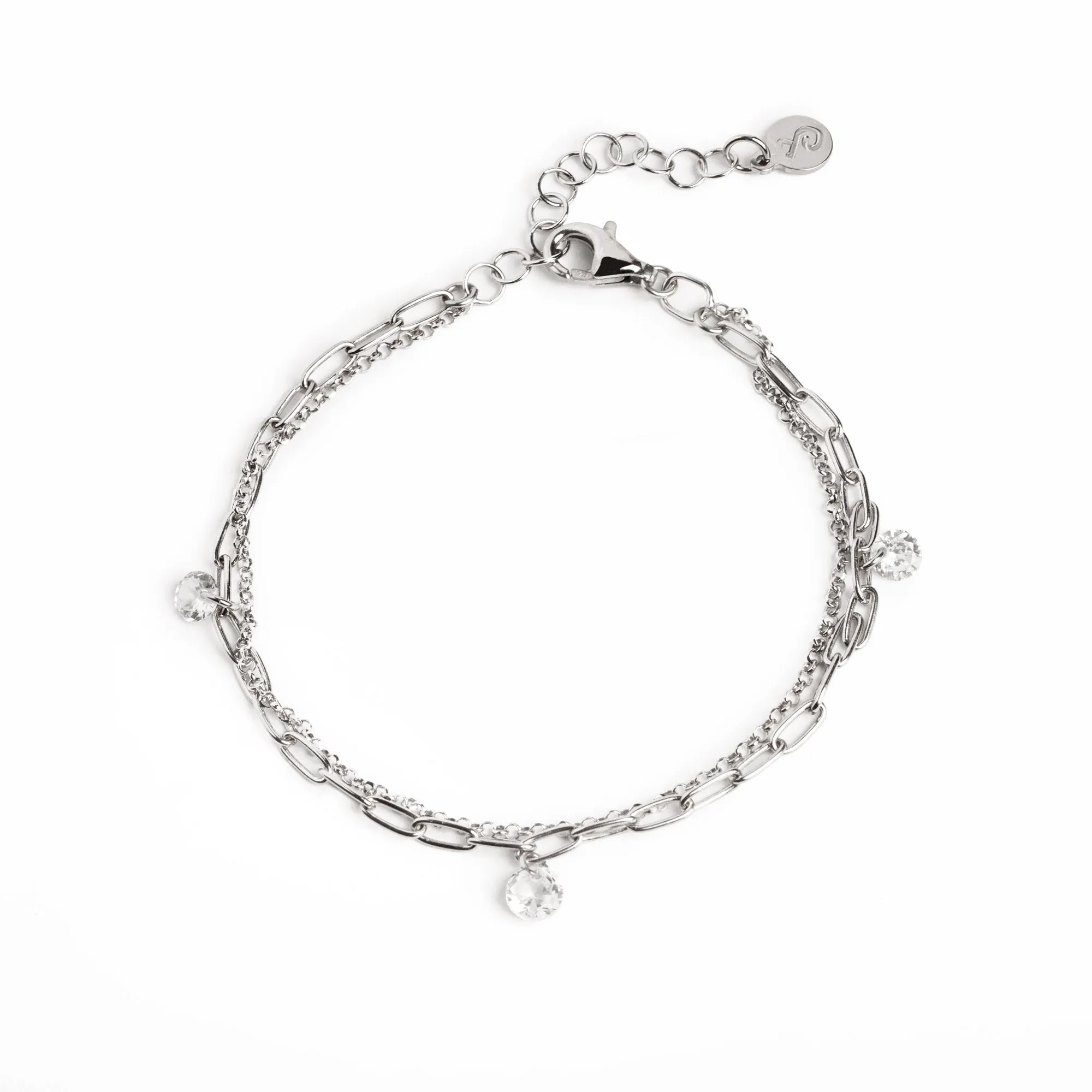 Nova Sparks Silver Bracelet