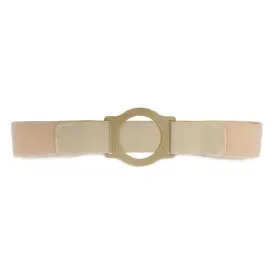 Nu-Comfort 2" Wide Beige Support Belt 2-7/8" I.D. Ring Plate 41" - 46" Waist X-Large, Latex-Free