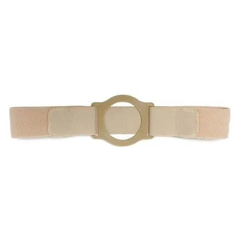Nu-Comfort 2" Wide Beige Support Belt Large Oval Center Ring Plate 47" - 52" Waist 2X-Large, Latex-Free