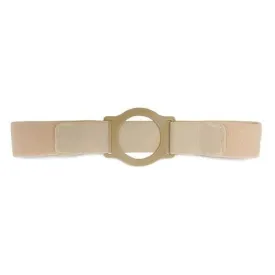 Nu-Comfort 2" Wide Beige Support Belt Large Oval Center Ring Plate 47" - 52" Waist 2X-Large, Latex-Free