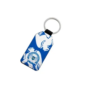 Peterborough United Leather Keyring