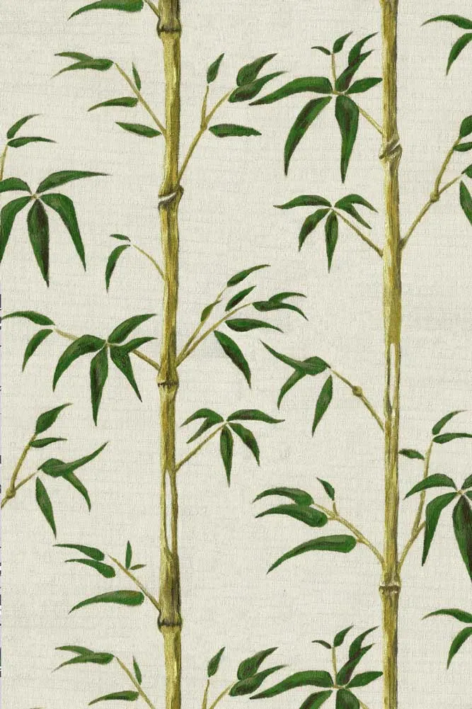Poodle & Blonde Money Tree Bamboo Wallpaper