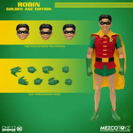 **Pre Order**Mezco One 12 Golden Age Robin Action Figure