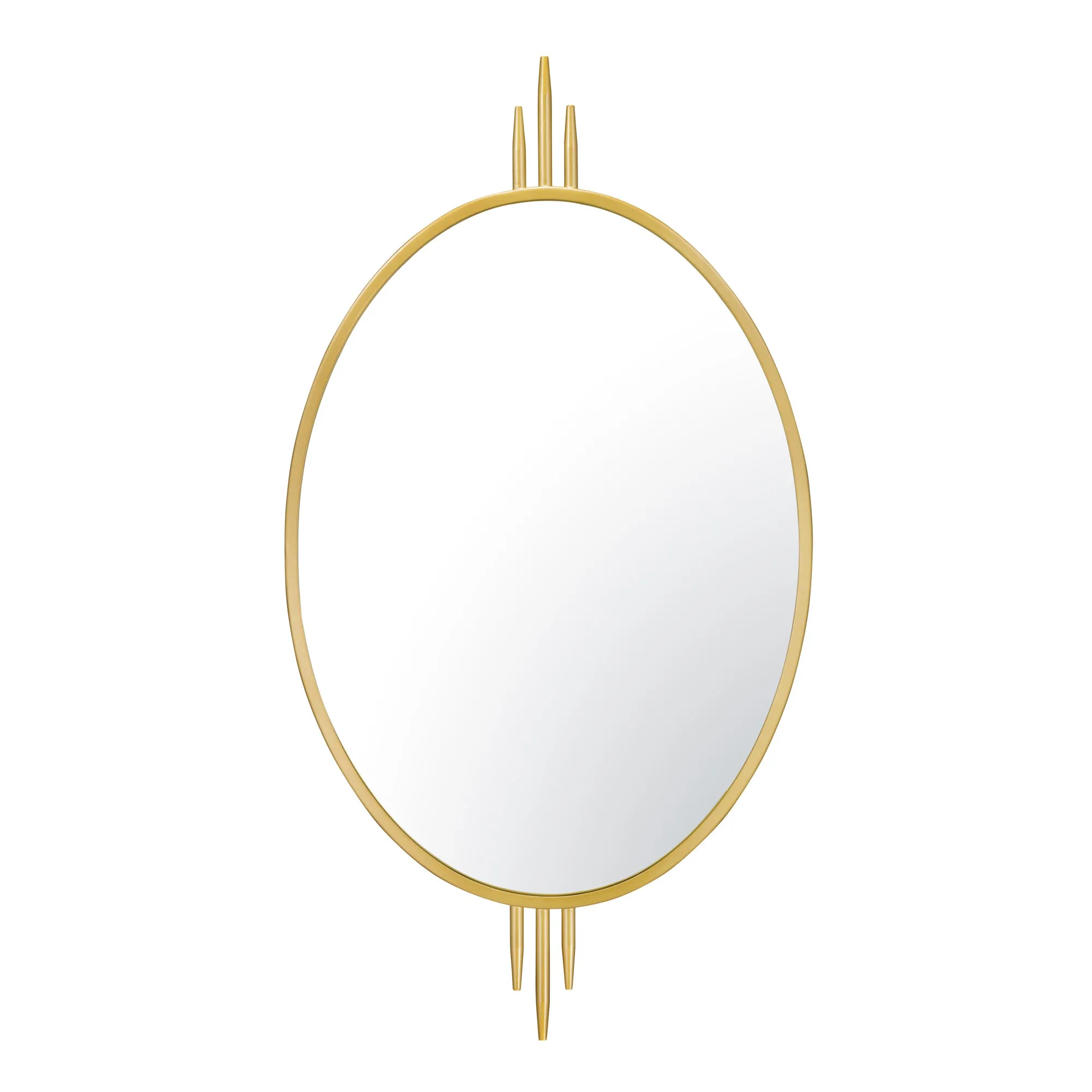 Propaganda 460MI22GO 22x41 Oval Wall Mirror - Gold