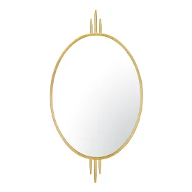Propaganda 460MI22GO 22x41 Oval Wall Mirror - Gold
