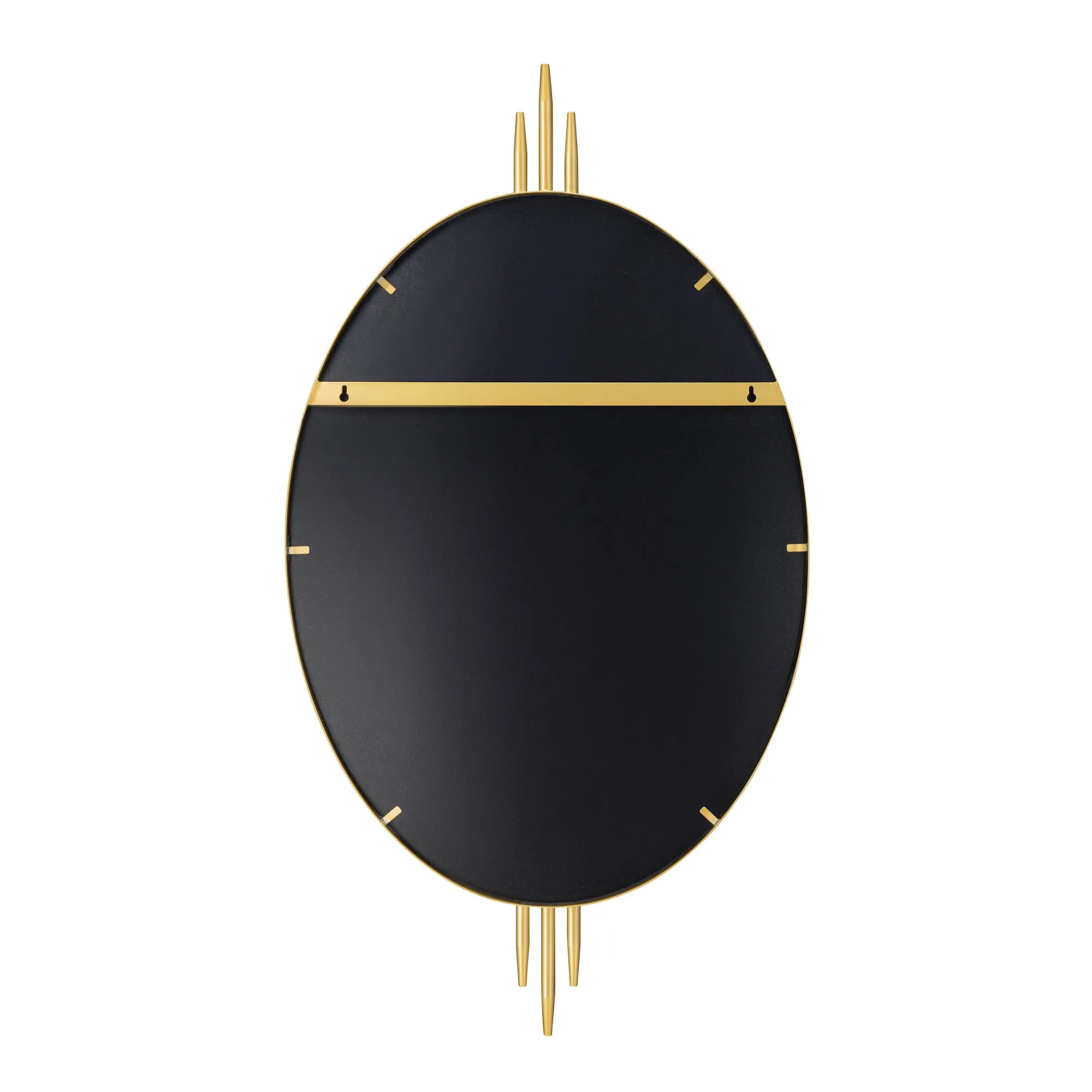 Propaganda 460MI22GO 22x41 Oval Wall Mirror - Gold