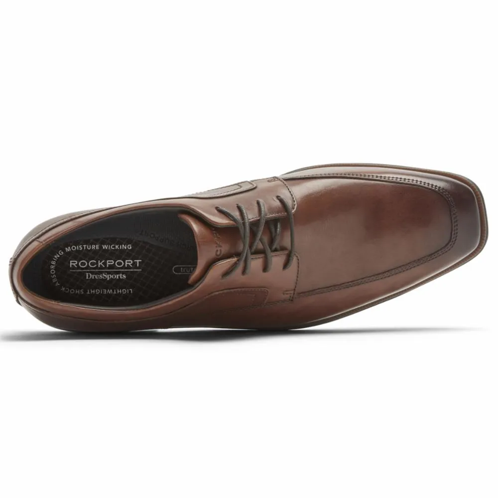 Rockport Men DRESSPORTS BUSINESS 2 APRON TOE COGNAC/ANTIQUE