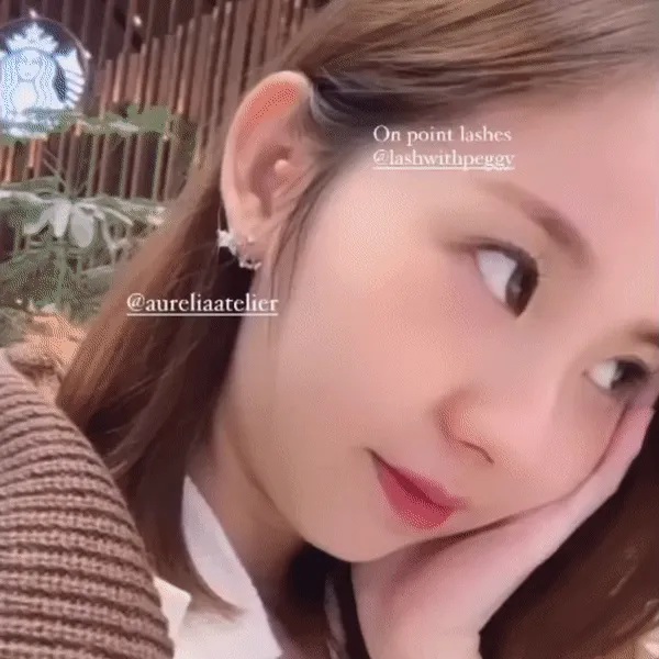 Rose Gold Cressida Earrings
