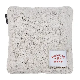 Street Profits Profits Are Up Sherpa Throw Pillow