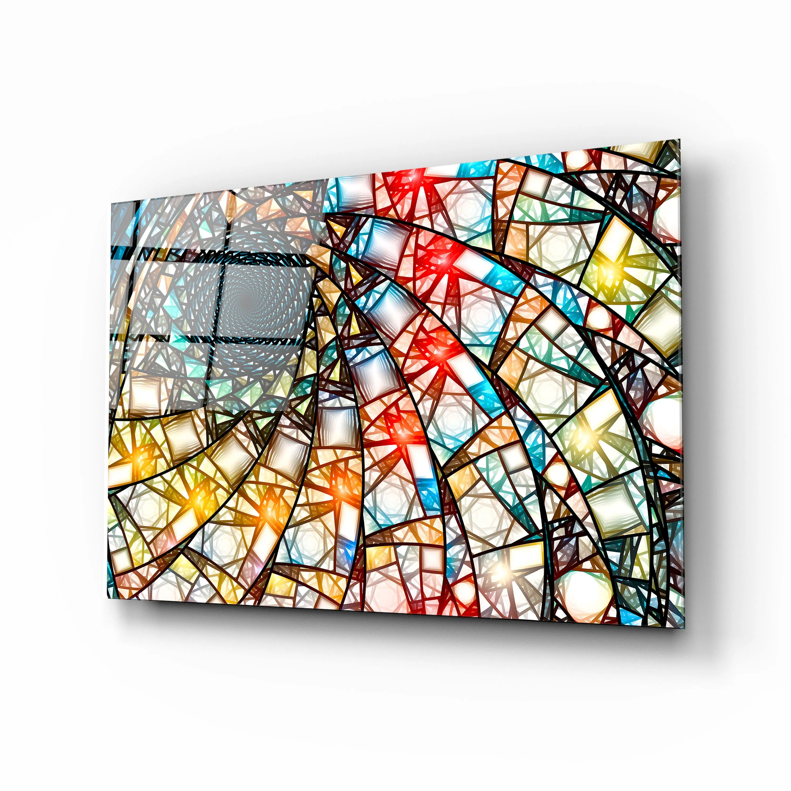 Swirl Stained Glass Design