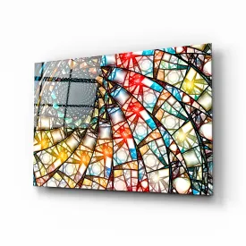 Swirl Stained Glass Design