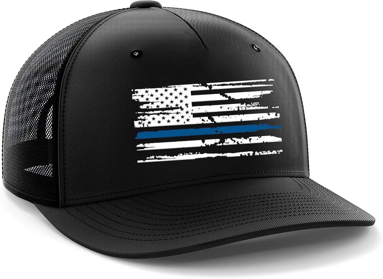 Tactical Pro Supply USA American Flag Snapback Hat for Men and Women | Embossed Logo Patriotic Mens Trucker Hats - US Flag
