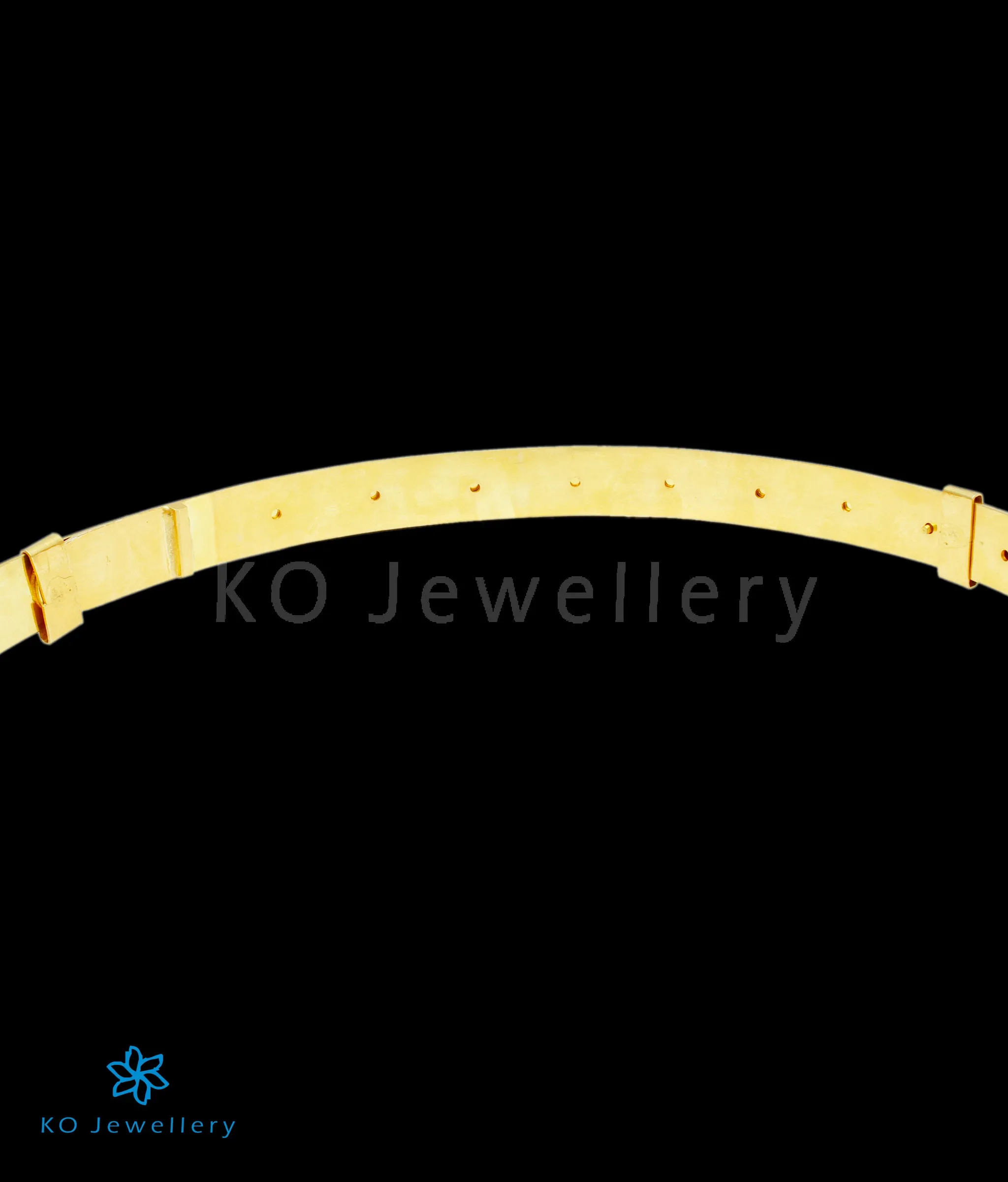 The Aishwarya Silver Oddiyanam Waist belt (Kids)