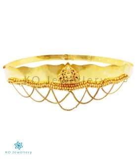 The Aishwarya Silver Oddiyanam Waist belt (Kids)