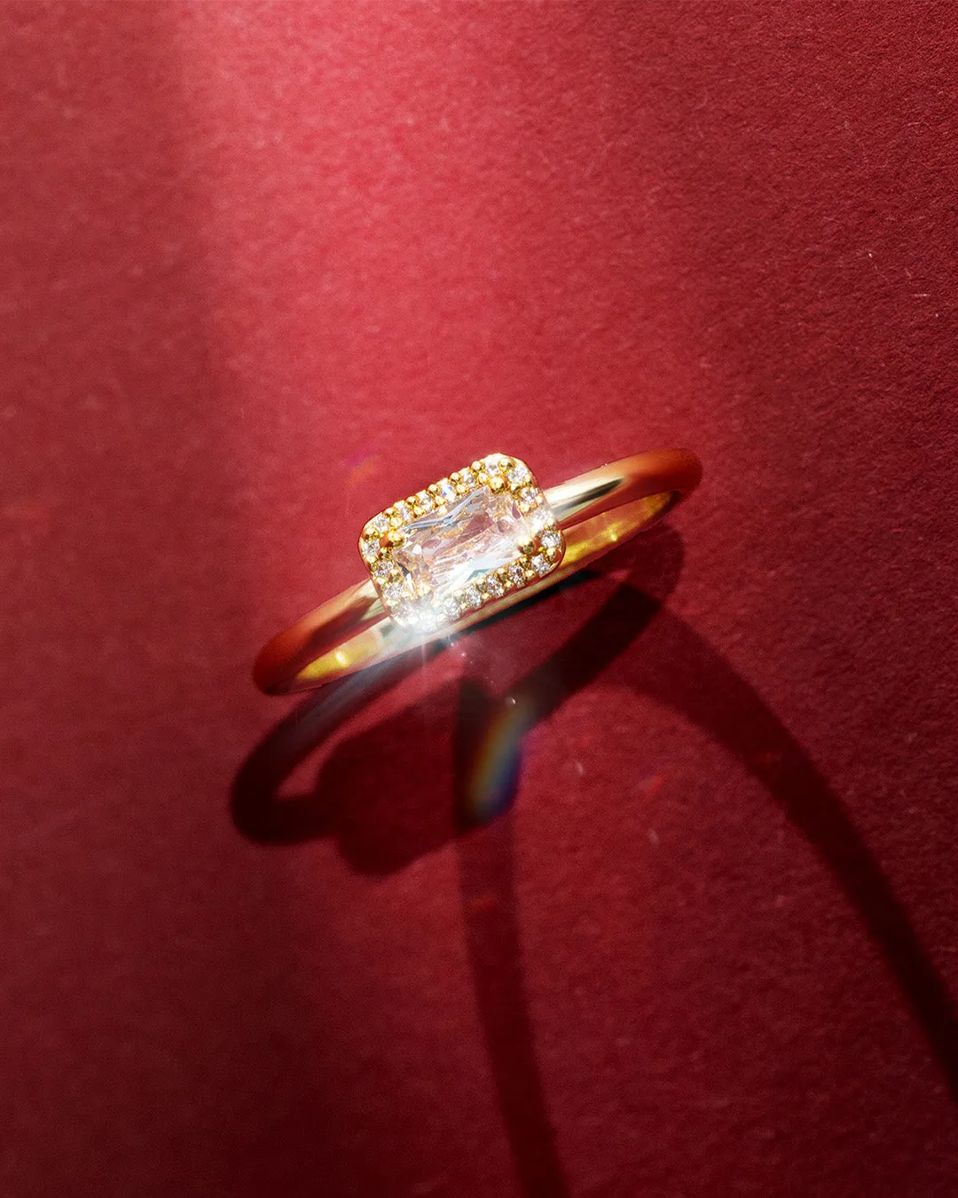 The Faithful ring - diamond color