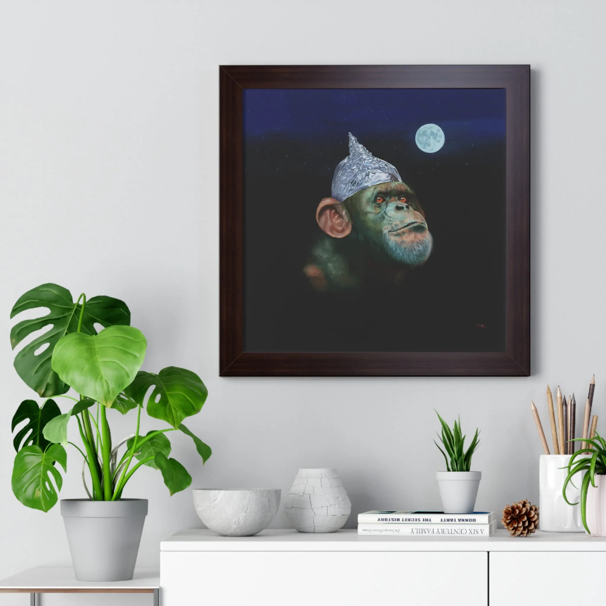 Tony South: "Signals" Framed Poster