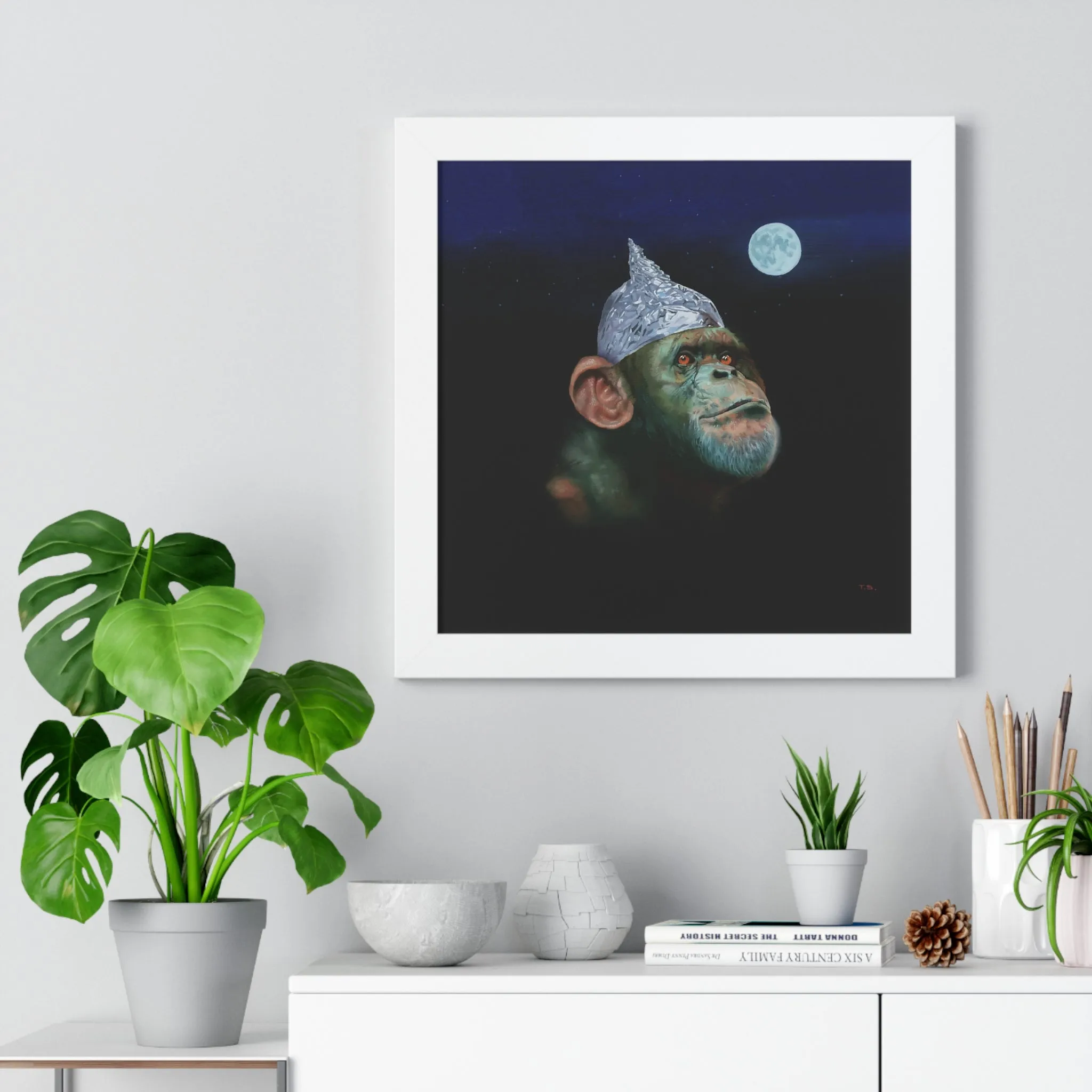 Tony South: "Signals" Framed Poster
